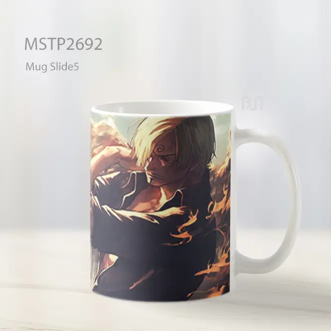 Sanji One Piece Diable Jambe Mug MSTP2692 - All-side / Desain