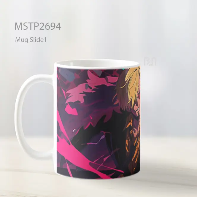 Sanji One Piece Mug MSTP2694 - All-side / Desain