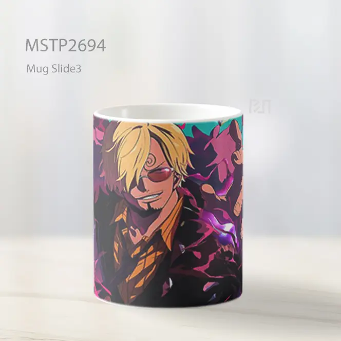 Sanji One Piece Mug MSTP2694 - All-side / Desain