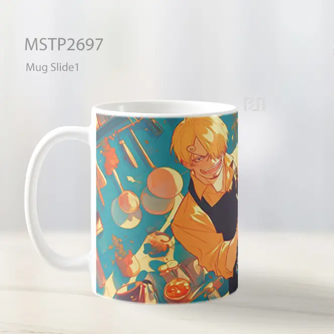 Sanji Vinsmoke One Piece Mug MSTP2697 - All-side / Desain