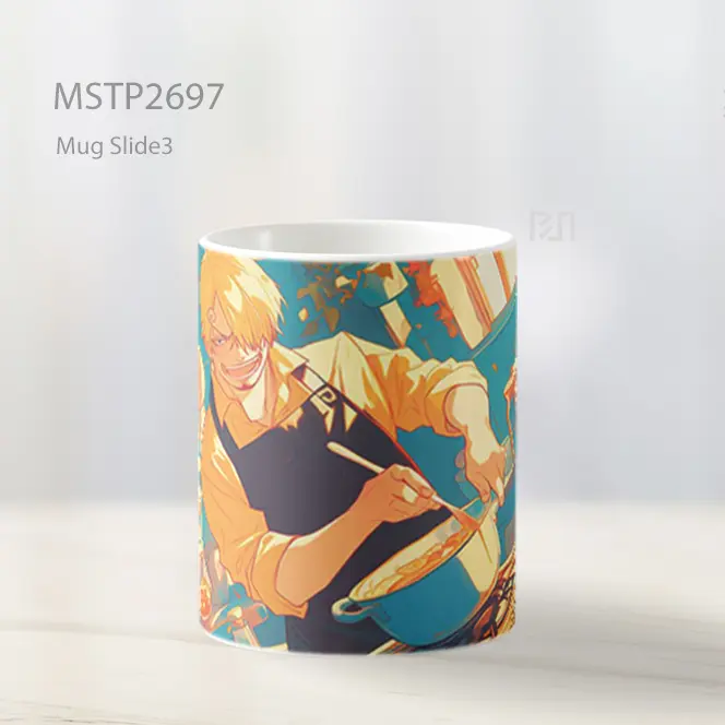 Sanji Vinsmoke One Piece Mug MSTP2697 - All-side / Desain