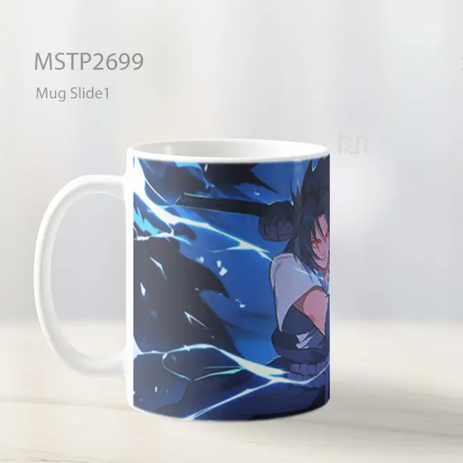 Sasuke Chidori Energi Dekstop Mug MSTP2699 - All-side / Desain