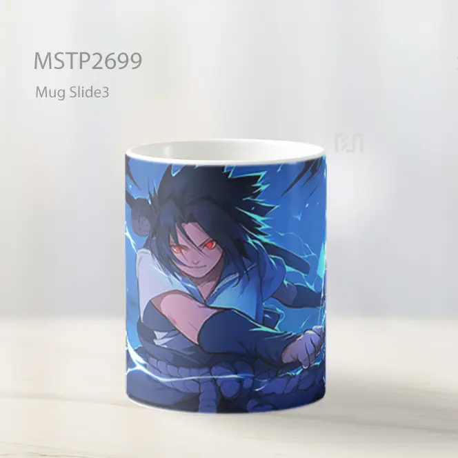 Sasuke Chidori Energi Dekstop Mug MSTP2699 - All-side / Desain