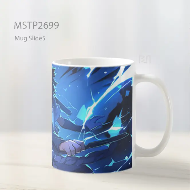 Sasuke Chidori Energi Dekstop Mug MSTP2699 - All-side / Desain