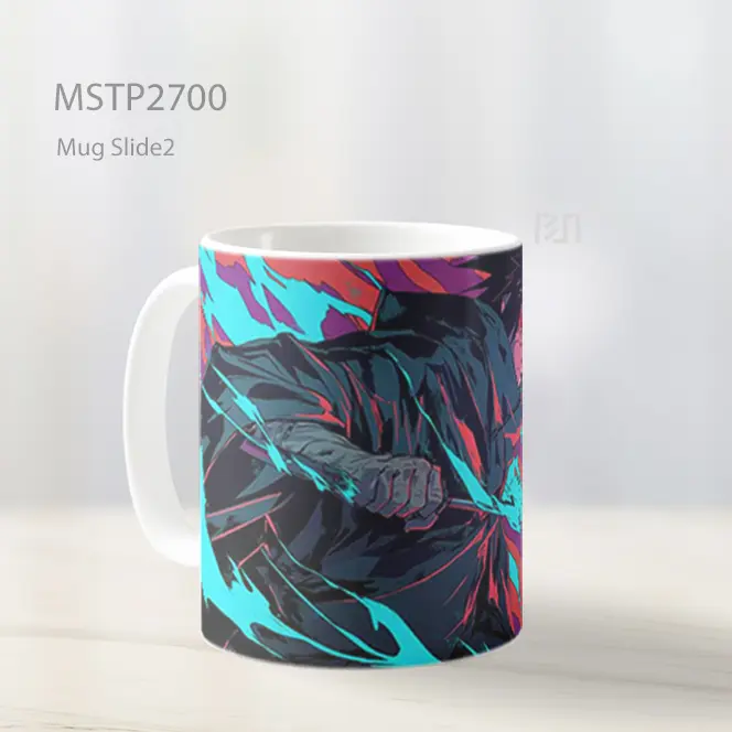Sasuke Chidori Grafiti Mug MSTP2700 - All-side / Desain