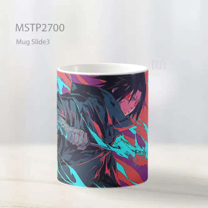 Sasuke Chidori Grafiti Mug MSTP2700 - All-side / Desain