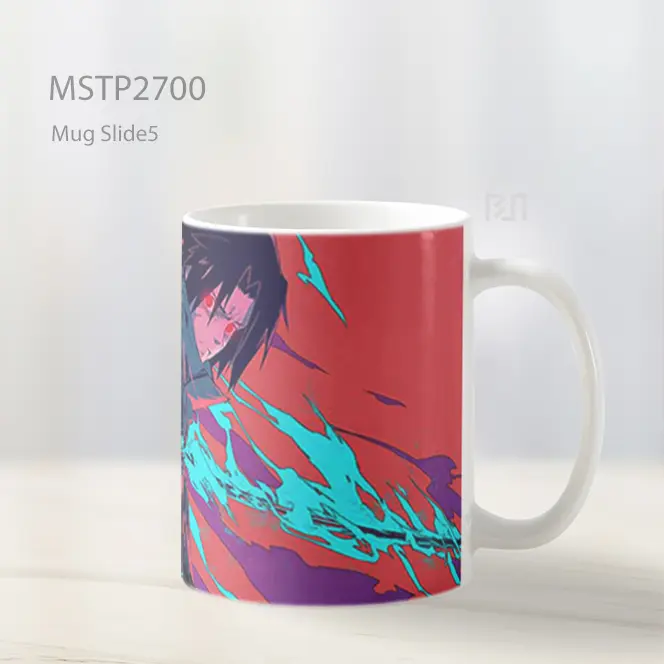 Sasuke Chidori Grafiti Mug MSTP2700 - All-side / Desain