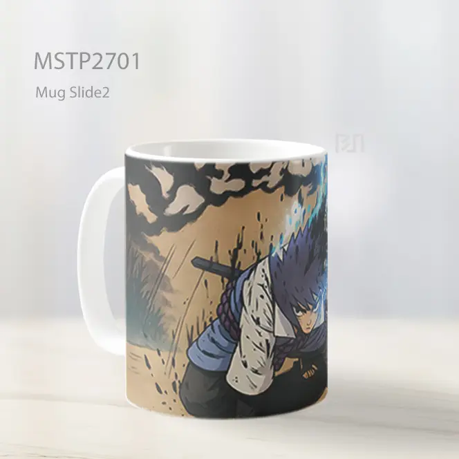 Sasuke Chidori Petir Mug MSTP2701 - All-side / Desain