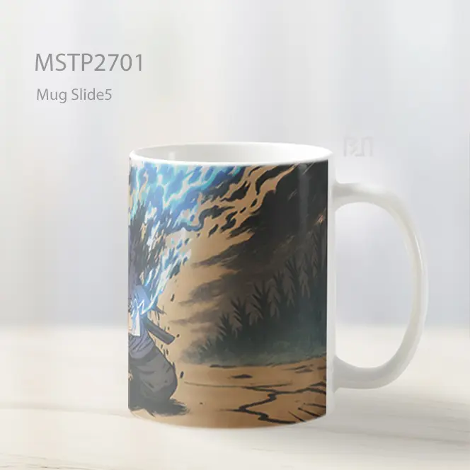 Sasuke Chidori Petir Mug MSTP2701 - All-side / Desain