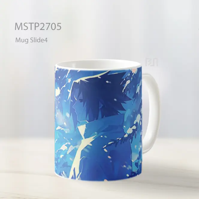 Sasuke Musim Dingin Alam Blur Mug MSTP2705