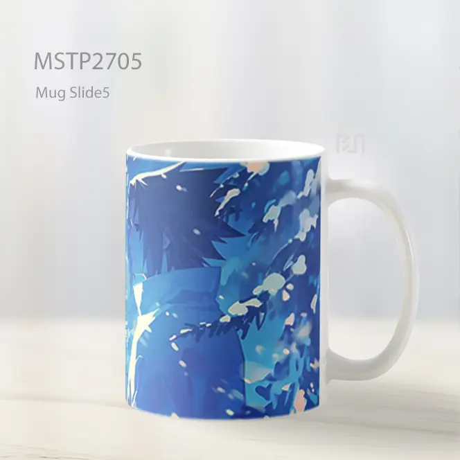 Sasuke Musim Dingin Alam Blur Mug MSTP2705 - All-side / Desain