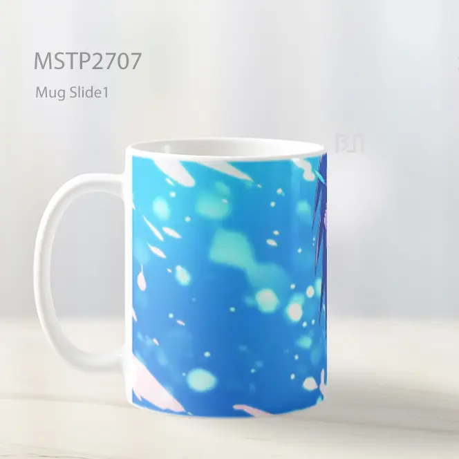Sasuke Tatapan Reflektif Dekstop Mug MSTP2707 - All-side / Desain