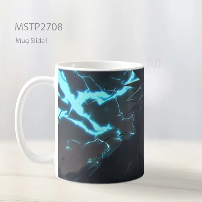 Sasuke Uchiha Chidori Mata Petir Anime Mug MSTP2708 - All-side / Desain
