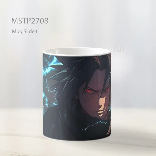 Sasuke Uchiha Chidori Mata Petir Anime Mug MSTP2708 - All-side / Desain