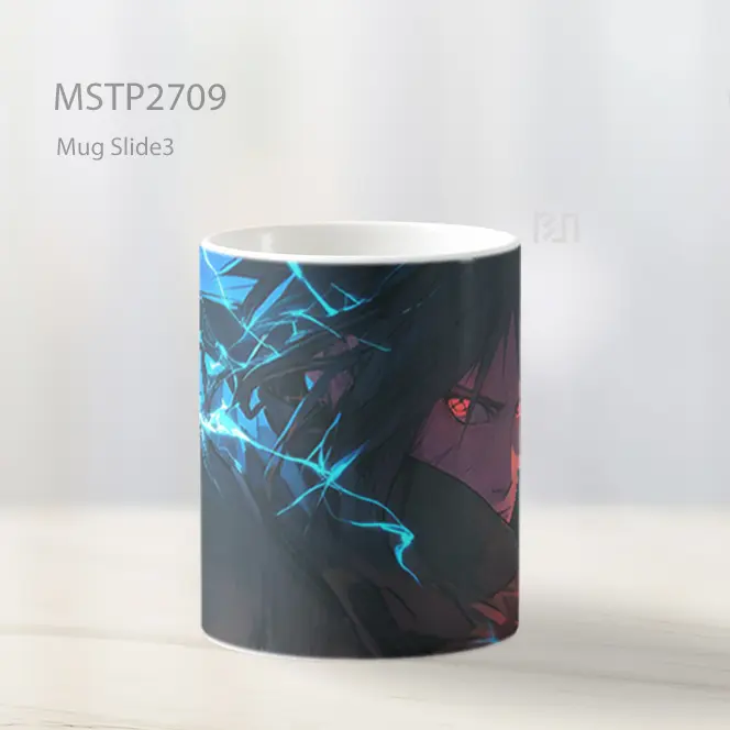 Sasuke Uchiha Chidori Petir Mug MSTP2709 - All-side / Desain