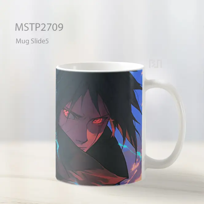 Sasuke Uchiha Chidori Petir Mug MSTP2709 - All-side / Desain