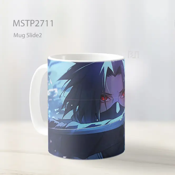 Sasuke Uchiha Intensitas Sharingan Mug MSTP2711 - All-side / Desain
