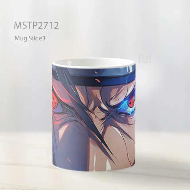 Sasuke Uchiha Jurus Chidori Mug MSTP2712 - All-side / Desain