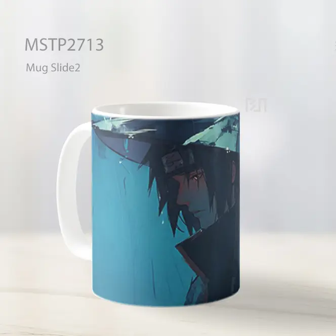 Sasuke Uchiha Kesedihan Hujan Mug MSTP2713 - All-side / Desain