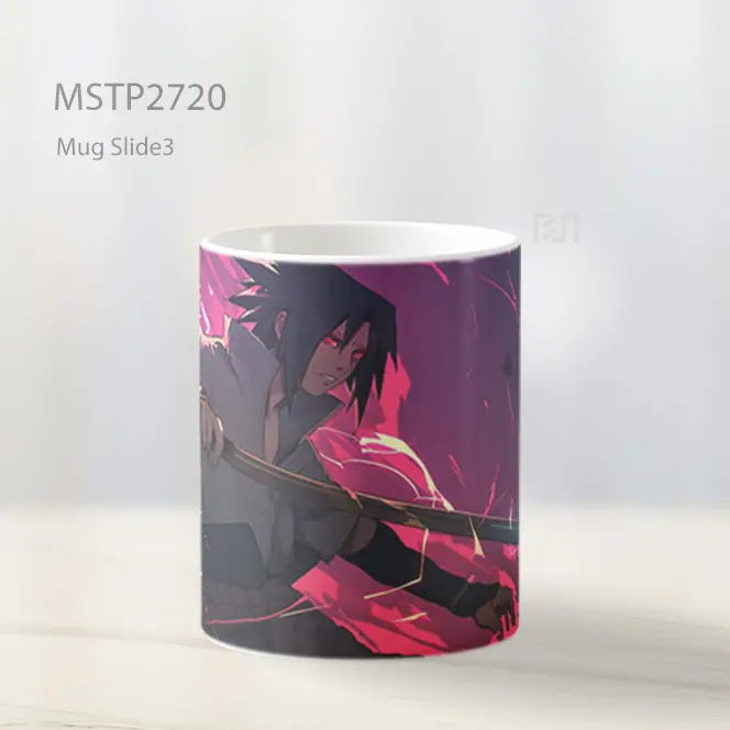Sasuke Uchiha Serangan Pedang Mug MSTP2720 - All-side / Desain