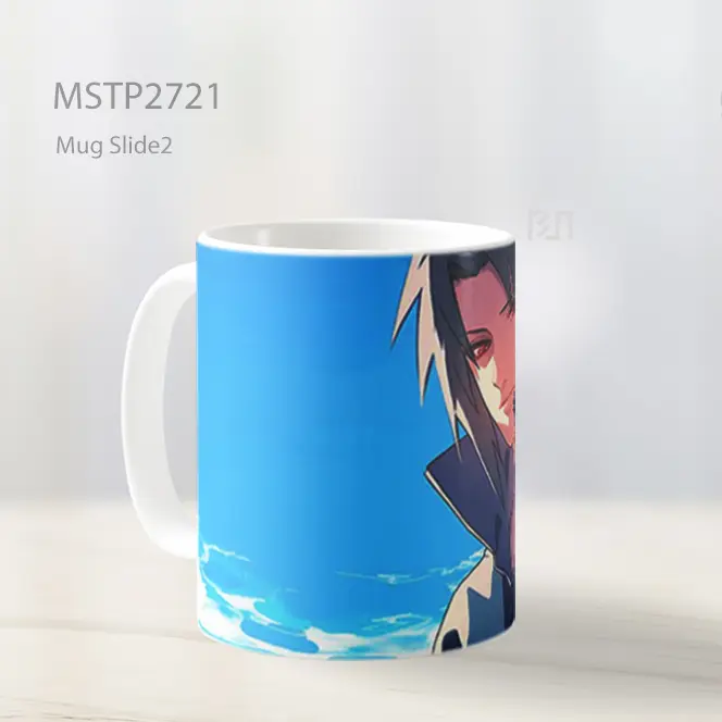Sasuke Uchiha Tatapan Sharingan Mug MSTP2721 - All-side / Desain