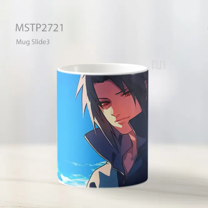Sasuke Uchiha Tatapan Sharingan Mug MSTP2721 - All-side / Desain