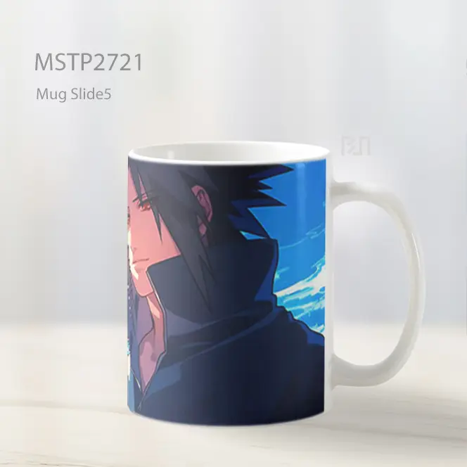 Sasuke Uchiha Tatapan Sharingan Mug MSTP2721 - All-side / Desain