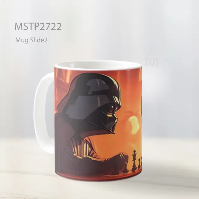 Sasuke Vs Darth Vader Catur Mug MSTP2722 - All-side / Desain