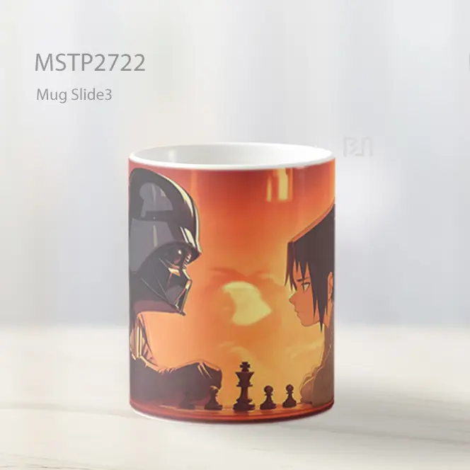 Sasuke Vs Darth Vader Catur Mug MSTP2722 - All-side / Desain
