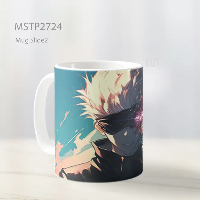 Satoru Gojo Anime Art Mug MSTP2724 - All-side / Desain