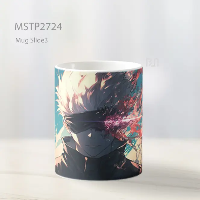 Satoru Gojo Anime Art Mug MSTP2724 - All-side / Desain