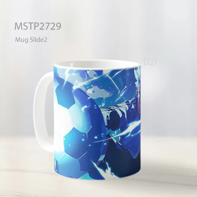 Seishiro Nagi Sepak Bola Tendangan Mug MSTP2729 - All-side / Desain