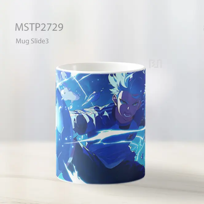 Seishiro Nagi Sepak Bola Tendangan Mug MSTP2729 - All-side / Desain