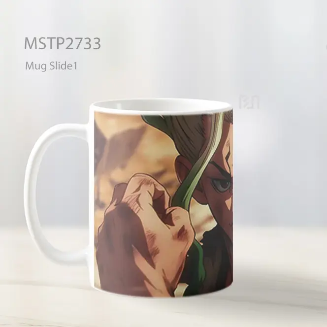 Senku Dr Stone Menghitung Mug MSTP2733 - All-side / Desain
