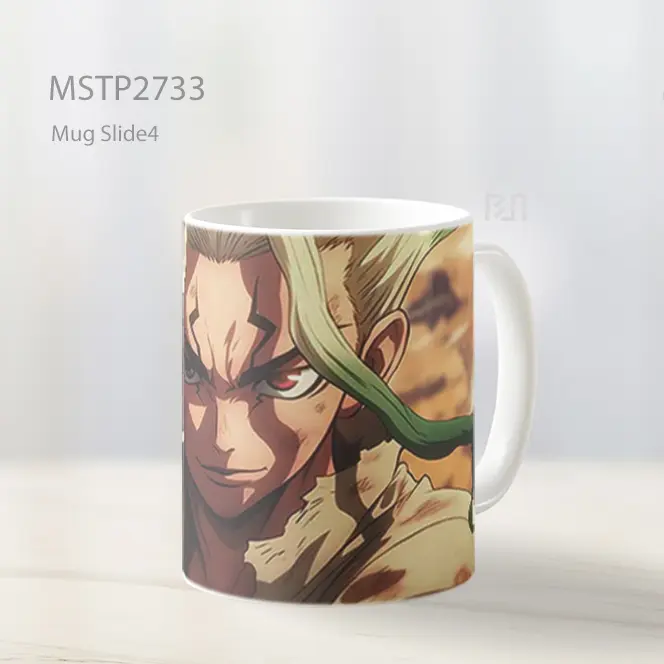 Senku Dr Stone Menghitung Mug MSTP2733