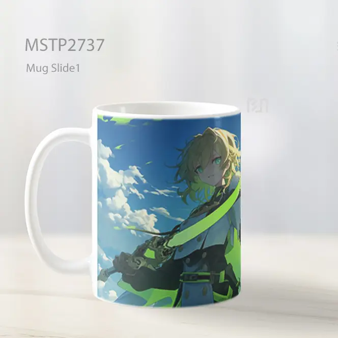 Seraph Of The End Mikaela Hyakuya Mug MSTP2737 - All-side / Desain