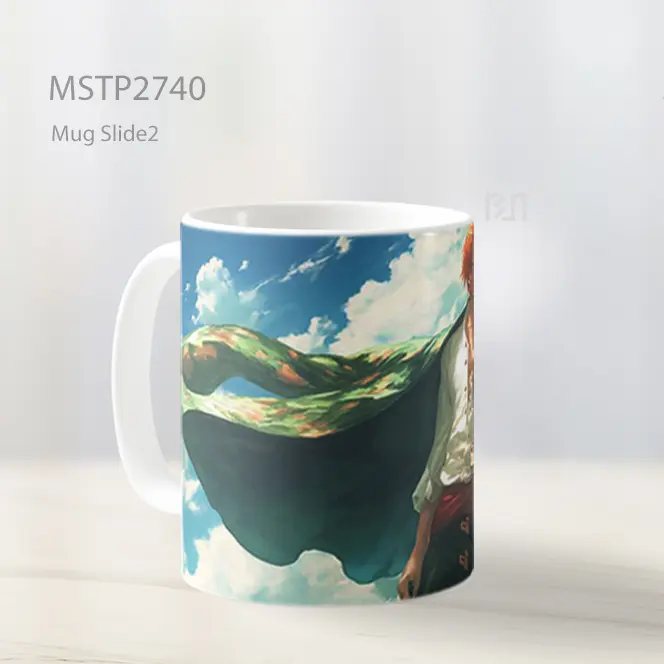 Shanks Aesthetic One Piece Mug MSTP2740 - All-side / Desain