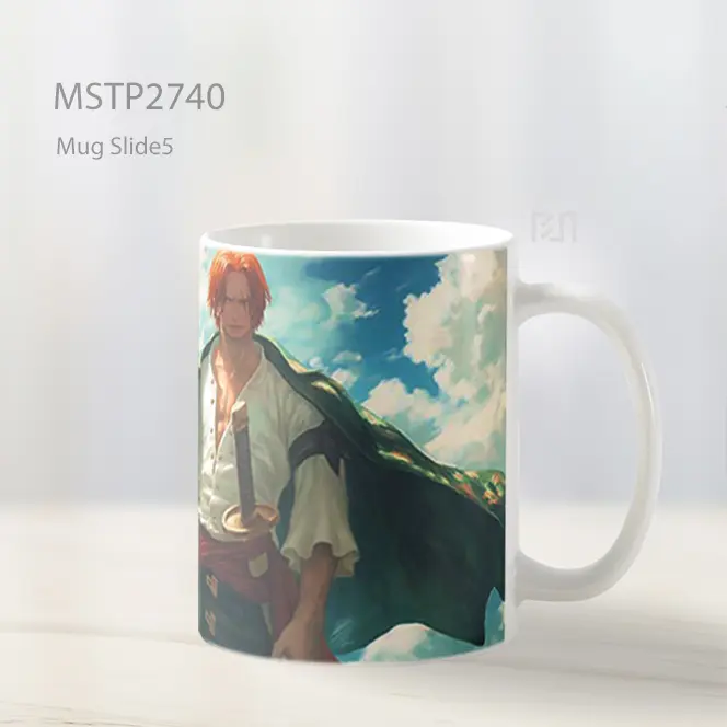 Shanks Aesthetic One Piece Mug MSTP2740 - All-side / Desain