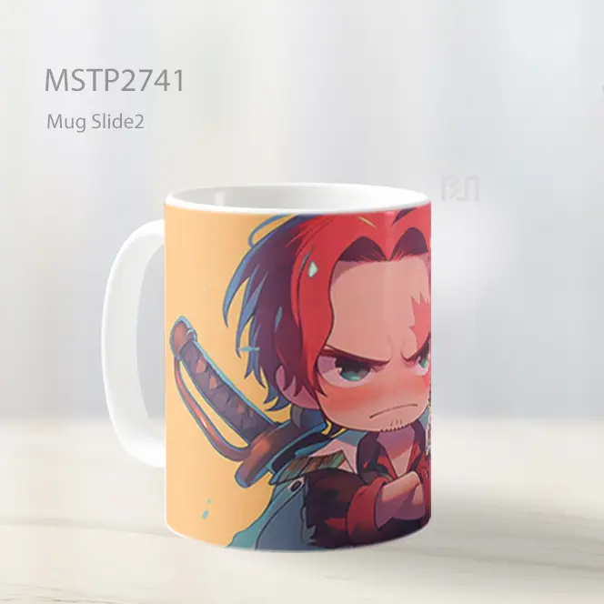 Shanks Chibi One Piece Imut Mug MSTP2741 - All-side / Desain