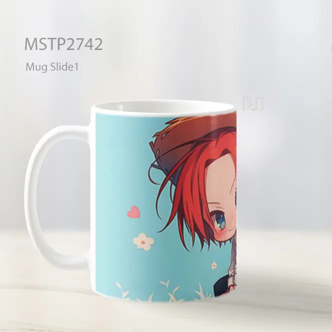 Shanks Chibi One Piece Lucu Mug MSTP2742 - All-side / Desain