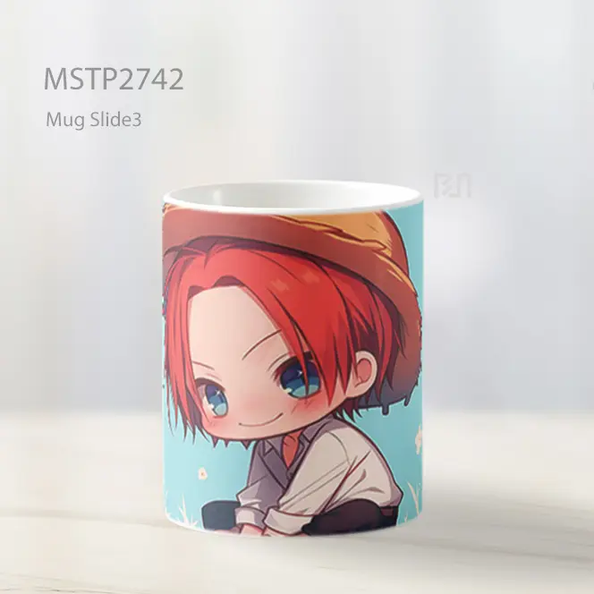 Shanks Chibi One Piece Lucu Mug MSTP2742 - All-side / Desain