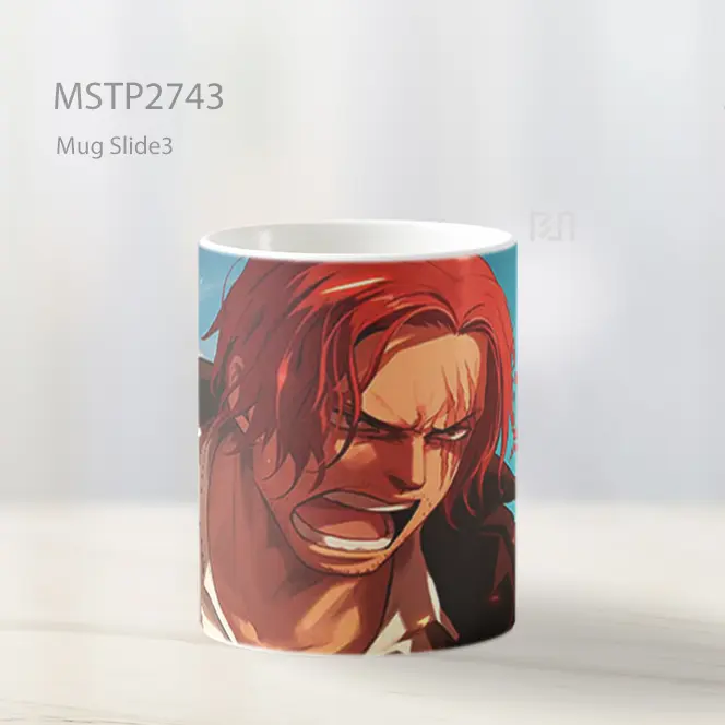 Shanks One Piece Berteriak Mug MSTP2743 - All-side / Desain
