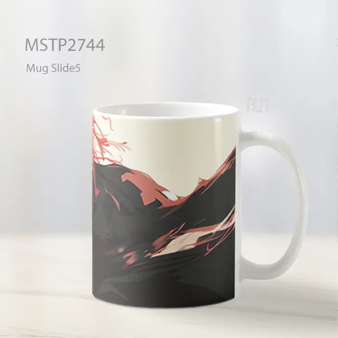 Shanks One Piece Red Haired Pirate Mug MSTP2744 - All-side / Desain