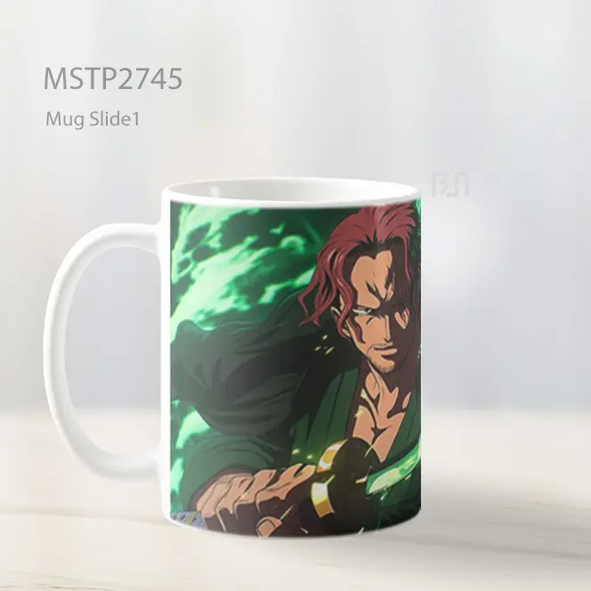 Shanks One Piece Mug MSTP2745 - All-side / Desain