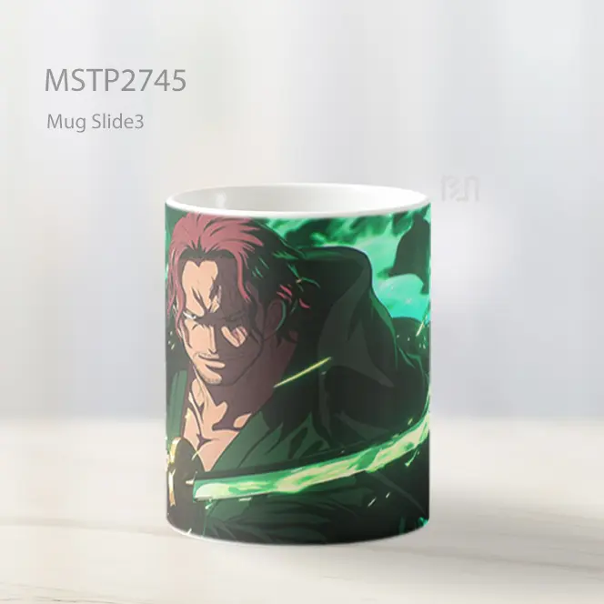 Shanks One Piece Mug MSTP2745 - All-side / Desain