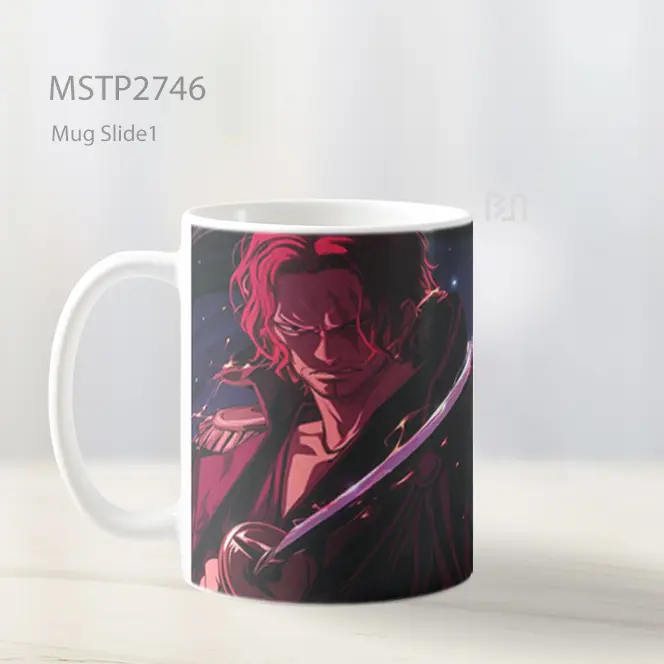 Shanks One Piece Mug MSTP2746 - All-side / Desain