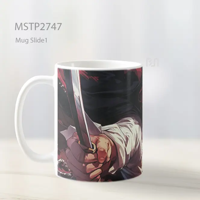 Shanks One Piece Mug MSTP2747 - All-side / Desain