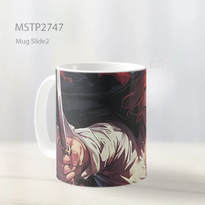 Shanks One Piece Mug MSTP2747 - All-side / Desain