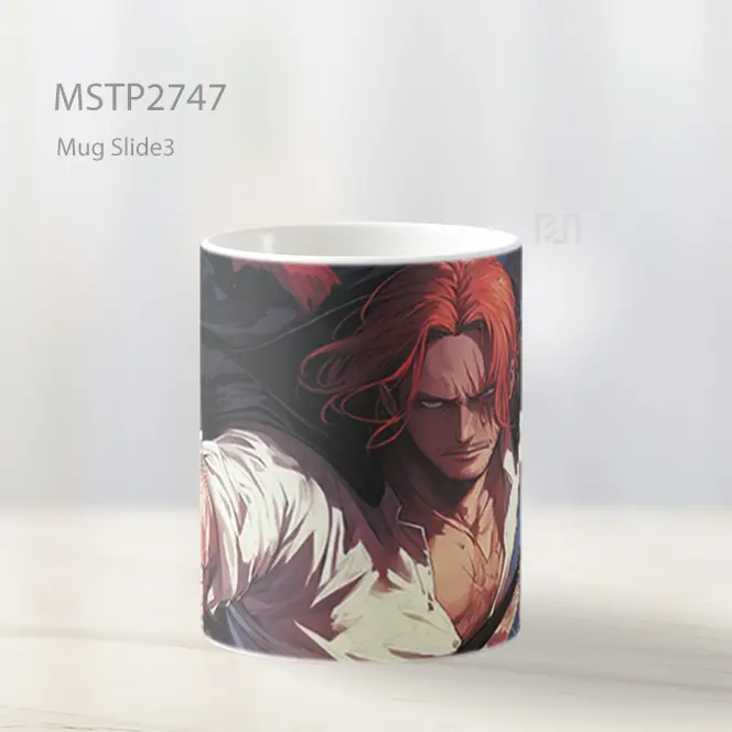 Shanks One Piece Mug MSTP2747 - All-side / Desain