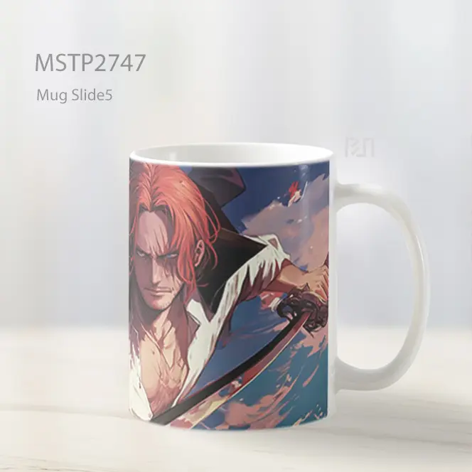 Shanks One Piece Mug MSTP2747 - All-side / Desain